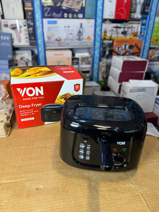 Von Deep Fryer 2.5L VSYD25BBK