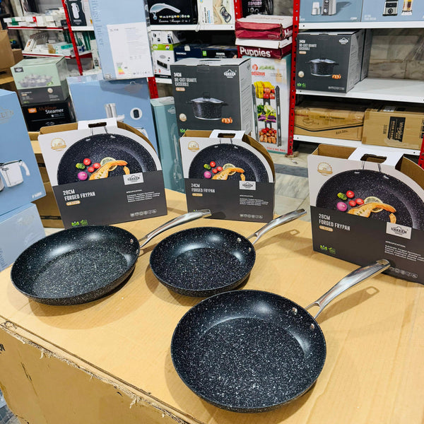 Uakeen Forged Aluminum Frypan with SS Handle