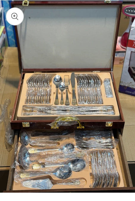 84 pcs cultry set (HOFFMAYAR)