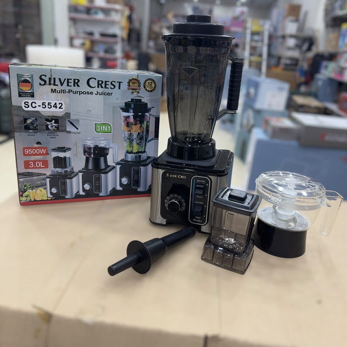 3in1 Silver Crest juicer