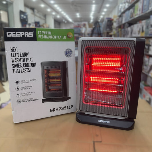 eepas Ecowarm Red Halogen Heater 28511