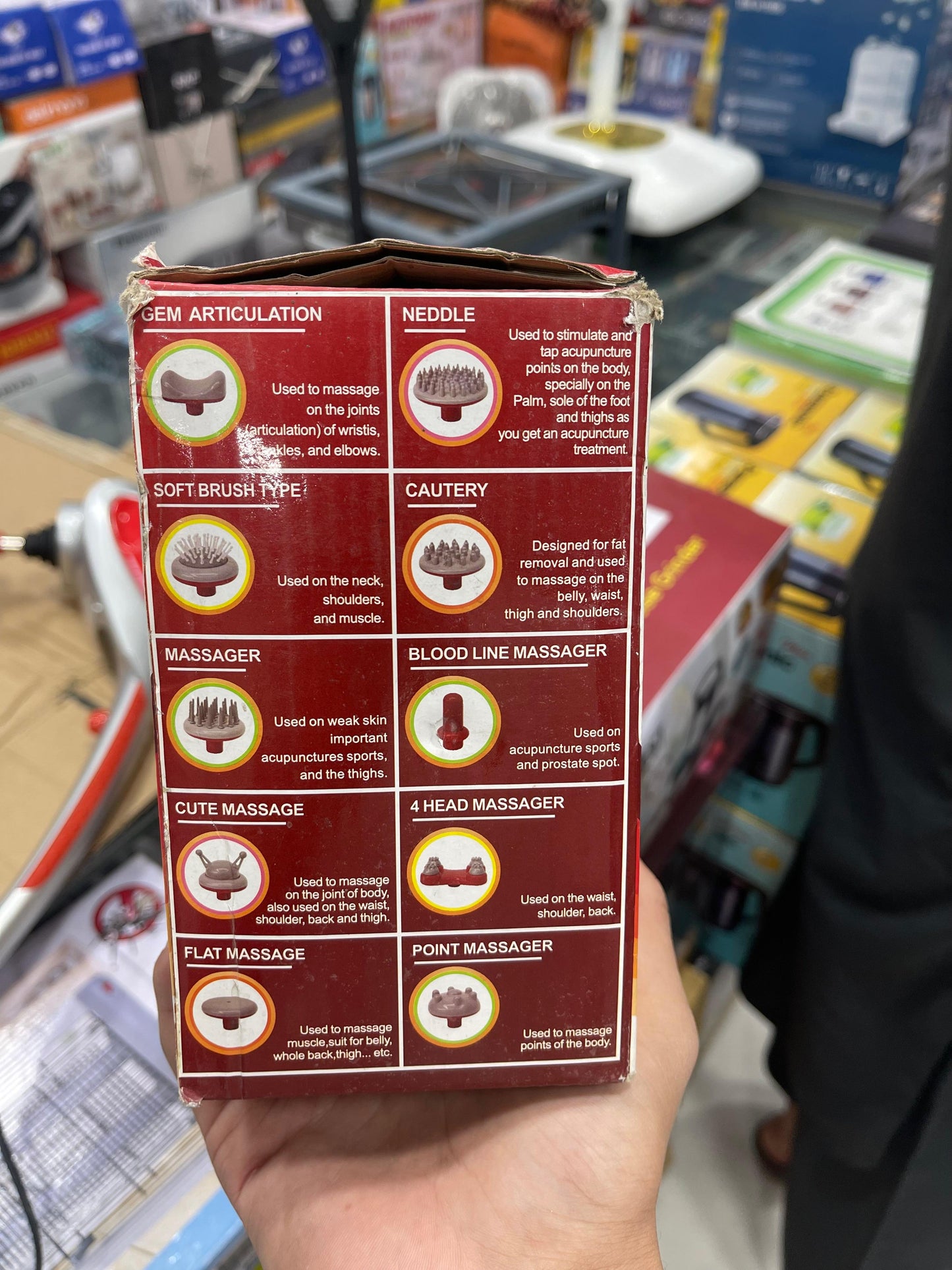 10in1 electric massager