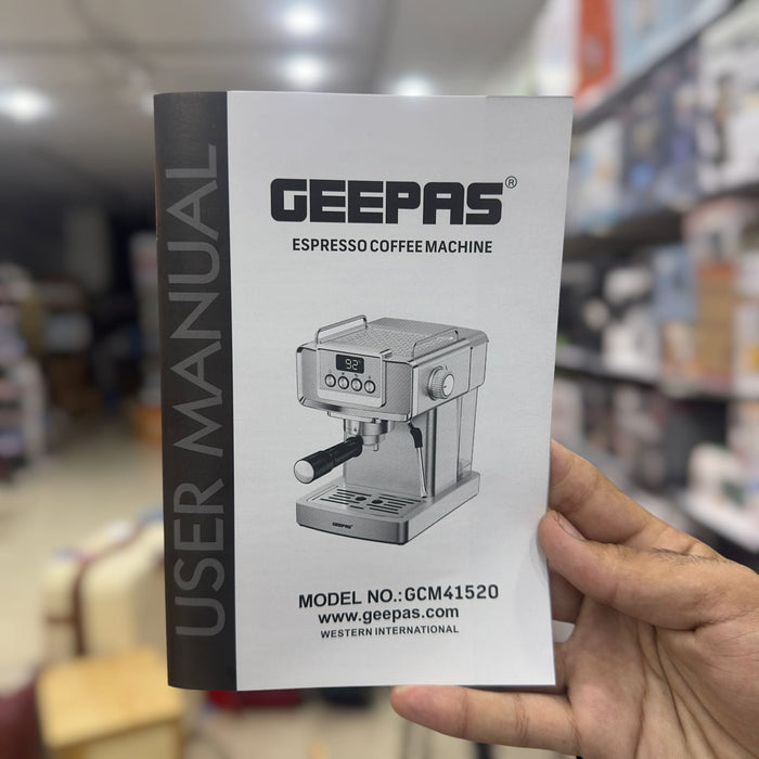 Geepas Espresso Coffee machine-41520