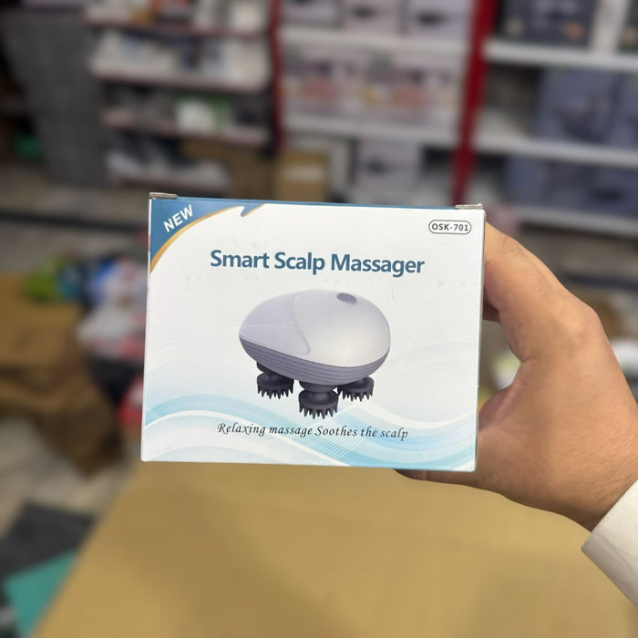 Rechargeable scalp massager