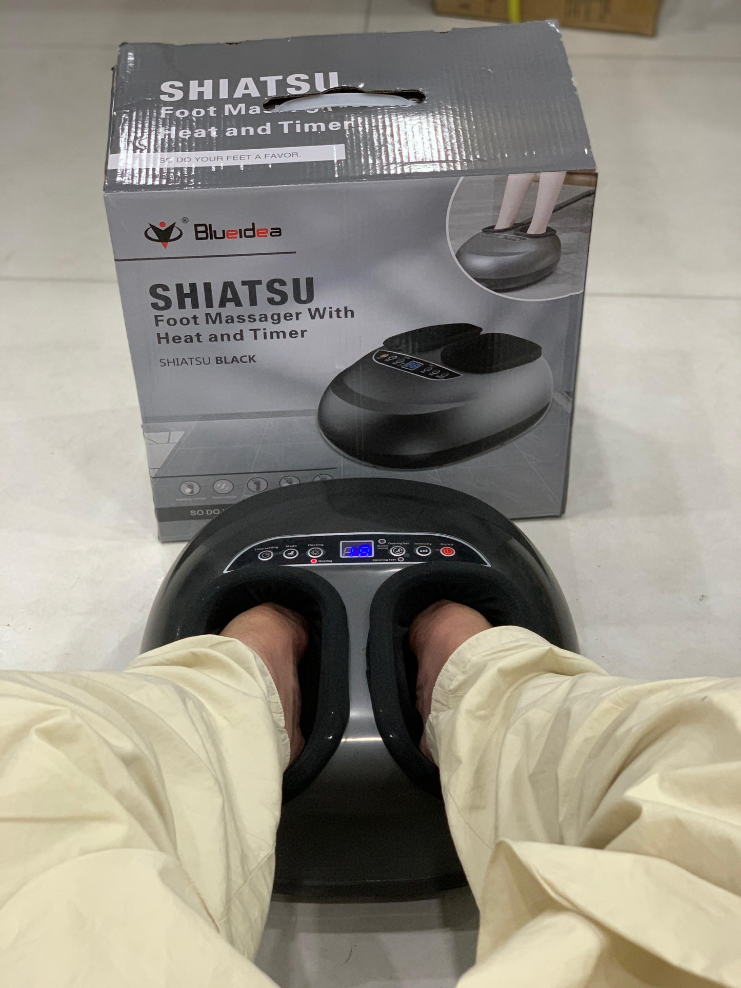 SHIATSU Foot massager