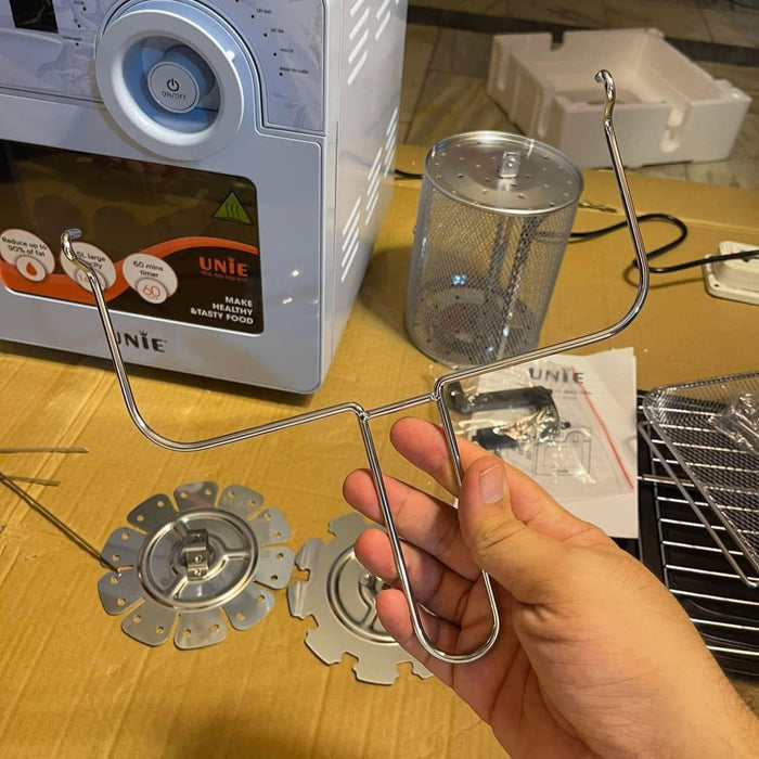 UNIE Digital Air Fryer Sky Blue 14.5L