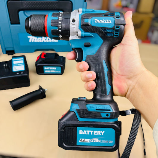 Makita brushless commercial drill machine 328v