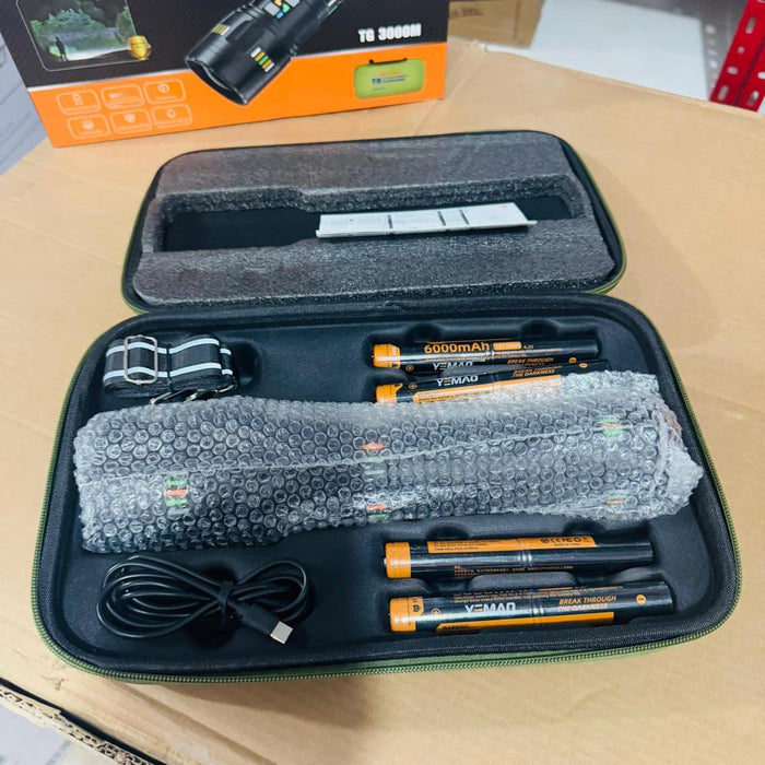 yemao high Power LED FLASHLIGHT 🔦