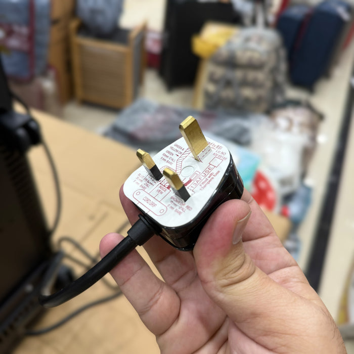 Geepas Quartz Tube Log Flame Effect Electric Heater 28579