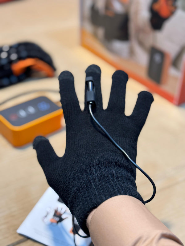 Portable hand triner meshine. Double hand