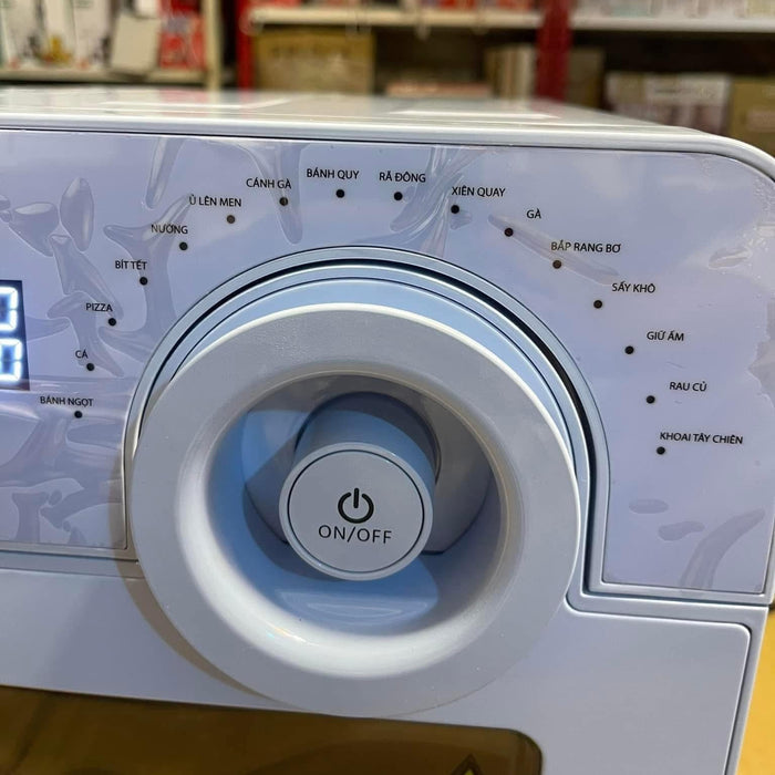 UNIE Digital Air Fryer Sky Blue 14.5L