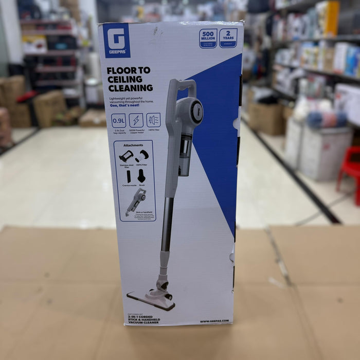 Geepas Stick & Handheld Vacuum Cleaner 2596