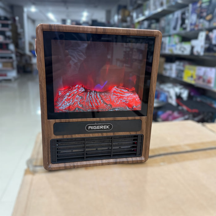 Aigerek 3D Fireplace Electric Heater