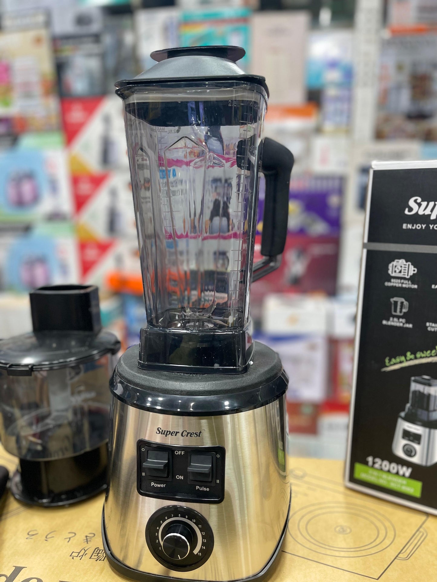 Super crest. 3_in_1  JUICER BLENDER