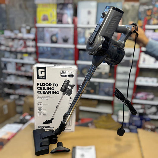 Geepas 2 in 1 Corded Stick & Handheld Vacuum Cleaner 19036