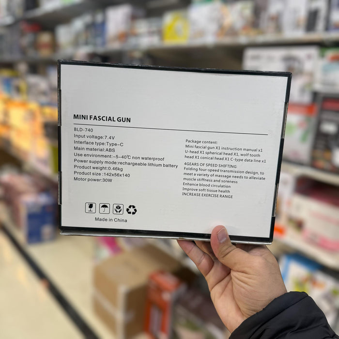 Blueidea Facial Gun Deep Muscle Massager BLD-740