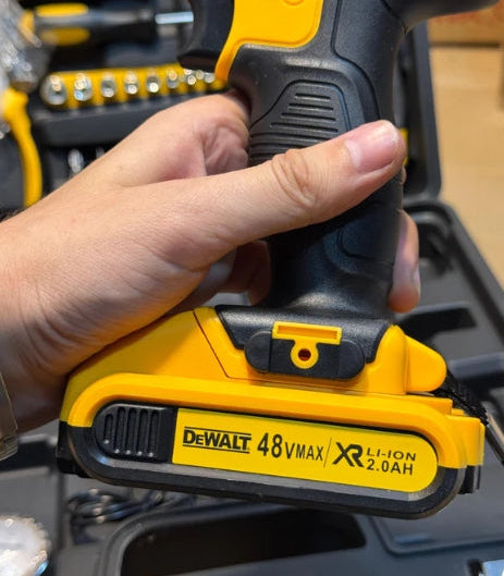 DeWALT Drill Set 48V MAX / XR Li-ion 2.0Ah – Cordless Power Tool