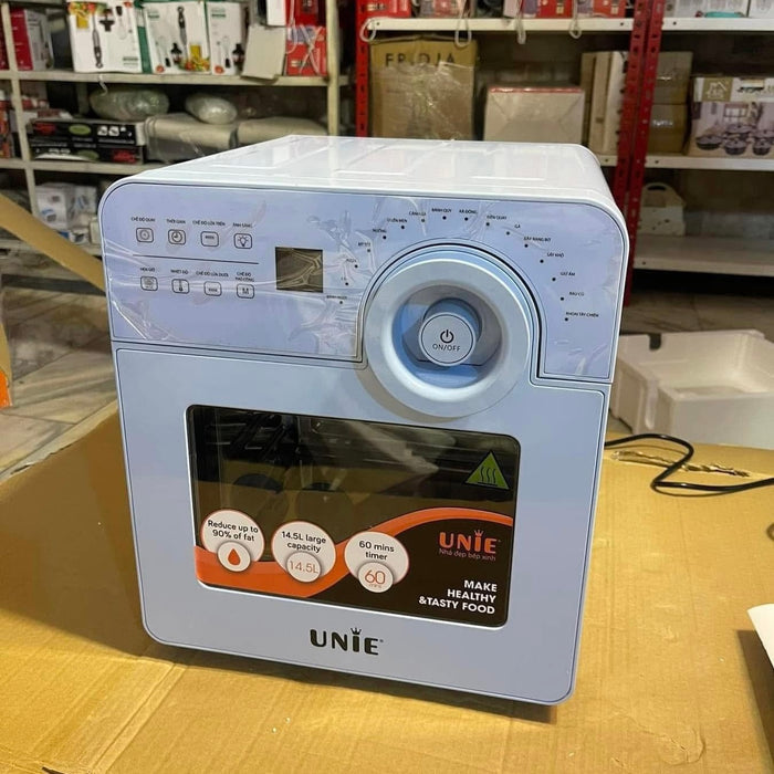 UNIE Digital Air Fryer Sky Blue 14.5L