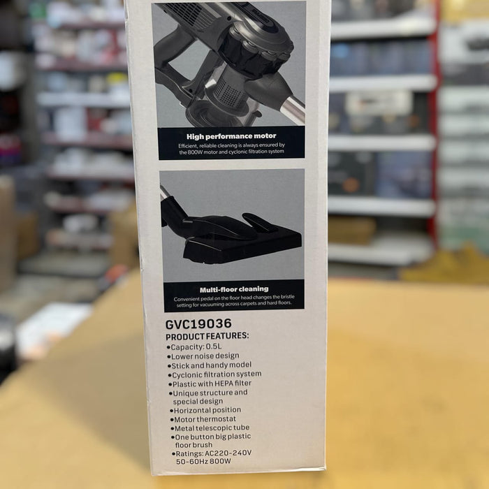 Geepas 2 in 1 Corded Stick & Handheld Vacuum Cleaner 19036