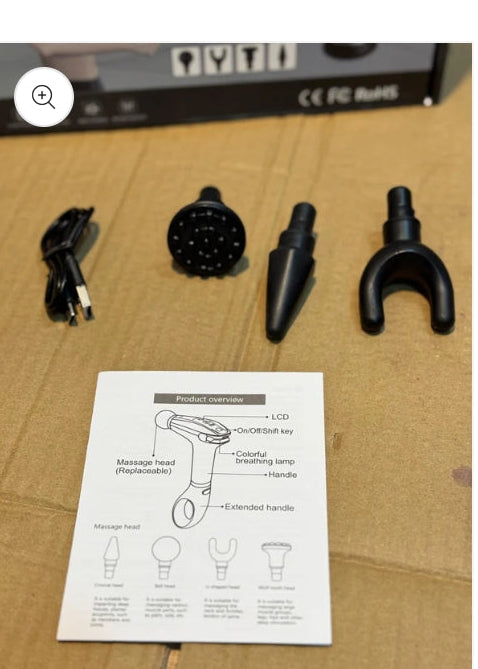 Fascial Massage Gun Pro BLZ-326 | Deep Tissue Muscle Massager