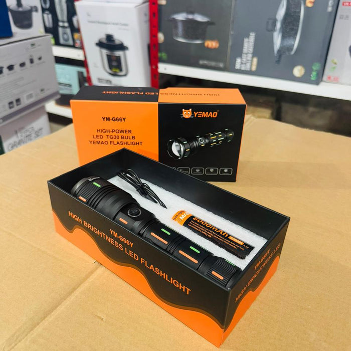 yemao high Power LED FLASHLIGHT 🔦