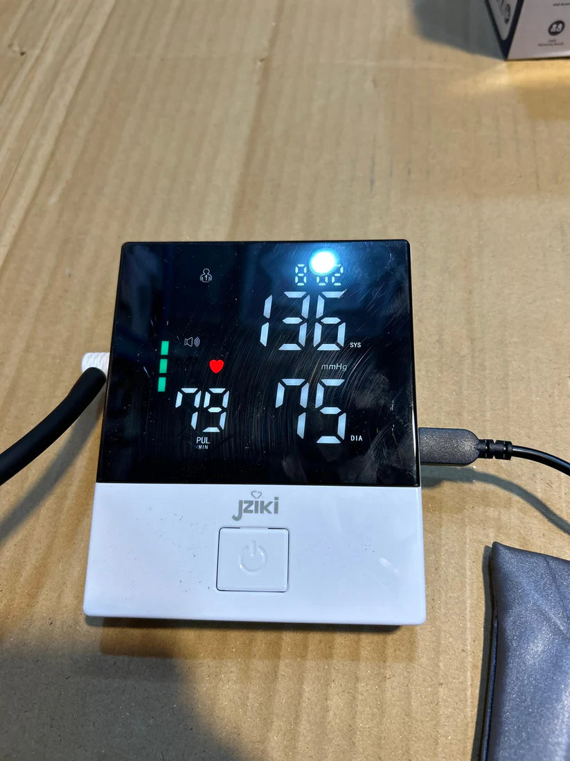 Jziki Digital Blood Pressure Monitor – Accurate & Easy Health Check