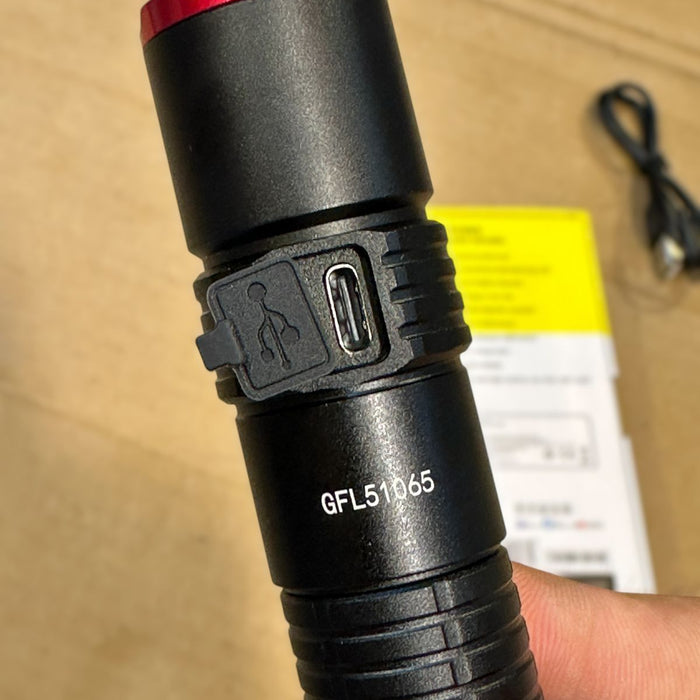 Geepas Rechargeable LED Flashlight-51065