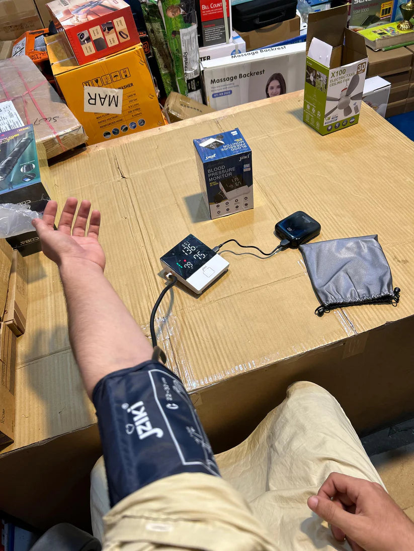 Jziki Digital Blood Pressure Monitor – Accurate & Easy Health Check