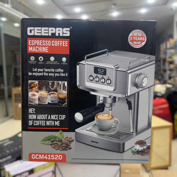 Geepas Espresso Coffee machine-41520