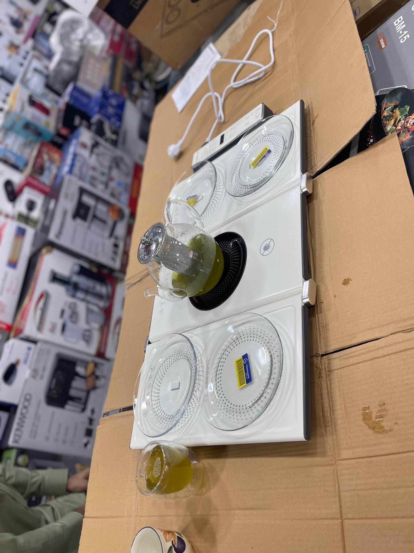 living ton electric stove 1400 watt